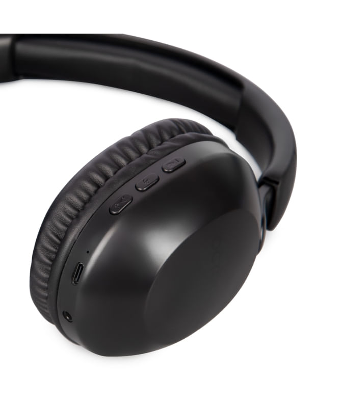 VulTech-Cuffie-Over-Ear-Octopus-HBT-20BK-Wireless-Bluetooth-5.0-e-Aux-con-Microfono-Autonomia-12-Ore-Accoppiamento-Automatico-per-Android-iOs