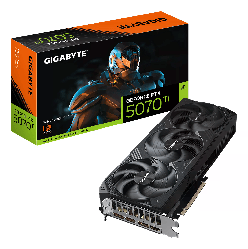 GIGABYTE GeForce RTX 5070 Ti WINDFORCE SFF 16G Scheda Grafica - 16GB GDDR7 256bit PCI-E 5