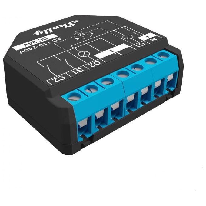 Shelly-Plus-2PM-Interruttore-Rele--Wi-Fi-a-2-Canali-Nero