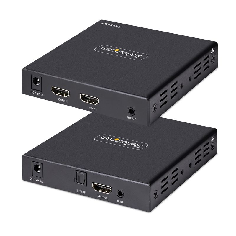 Startech.com-Extender-Hdmi-4k-su-Cavo-Ethernet-Cat5-cat6-Completo-di-Trasmettitore-e-Ricevitore
