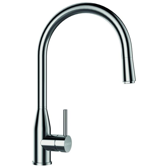 Schock-KAVUS-CON-DOCCIA-Miscelatore-cucina-con-doccetta-inox-massiccio