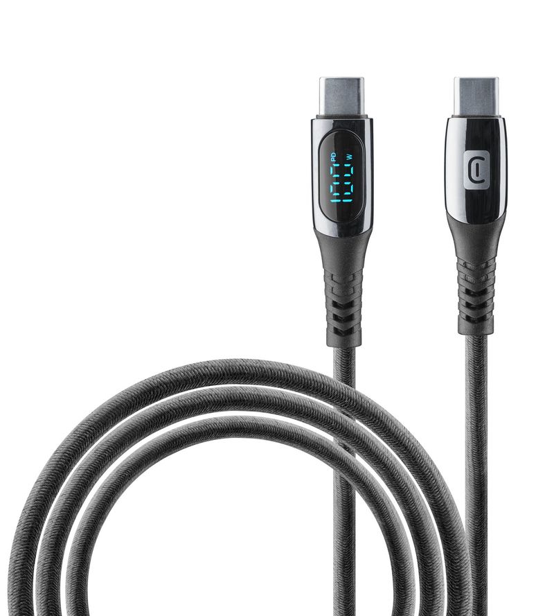 Cellular-Line-Cavo-Usb-C-Display-Cable-Black