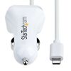 Startech.com-Caricatore-da-Auto-a-Due-Porte-Usb-con-Cavo-Lightning-a-Spirale-Integrato-da-1mt-Bianco
