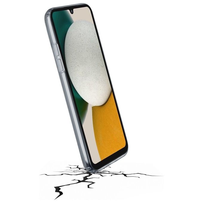 Cellular-Line-Cover-Clear-Strong-per-Galaxy-A34-5G-Custodia-rigida-con-bordi-in-gomma-Trasparente