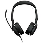 JABRA Evolve2 50 Auricolare Cablato a Padiglione Ufficio USB Tipo A Nero per Comunicazioni Professionali