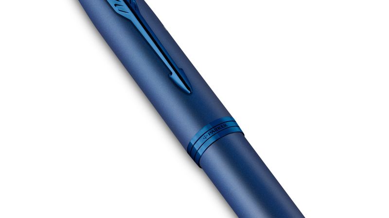 Parker-PK-Im-Monochrome-Penna-Stilografica-Blu-M