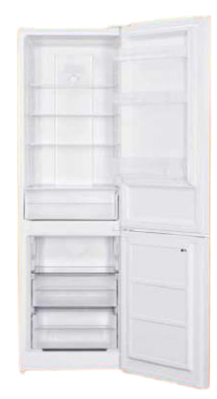 Ngm-CB380WM-Frigorifero-Combinato-293-litri-Total-no-frost-Classe-F-Bianco