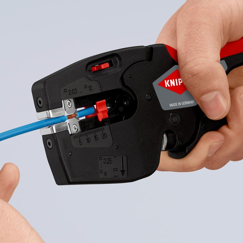 KNIPEX-NexStrip-Utensile-Multifunzione-per-Elettricista-Rivestiti-in-Resina-Sintetica-Antiscivolo-190mm