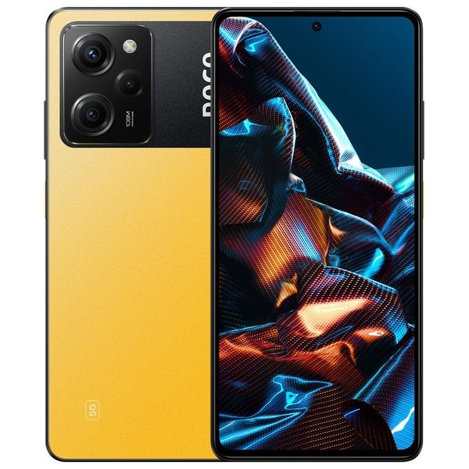Poco-X5-Pro-5G-6Gb-128Gb-6.67---Amoled-120Hz-Dual-Sim-Yellow