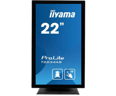 Iiyama-ProLite-T2234AS-B1-Monitor-Pc-21.5---1920x1080-Pixel-Full-Hd-Touch-Screen-Multi-Utente-Nero