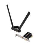 ASUS PCE-AXE59BT Adattatore WiFi 6E PCI-E con 2 Antenne Esterne e Base Magnetizzata, Supporta Banda 6GHz, 160MHz