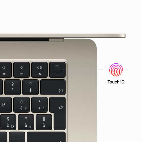 Apple-2023-MacBook-Air-M2--Display-Retina-15.3---8Gb-Ram-512Gb-Ssd-Videocamera-1080p-Galassia