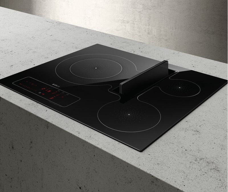 Elica-NIKOLATESLA-FIT-3Z-BL-A-60-Piano-cottura-induzione-con-cappa-integrata-cm.-60-vetro-nero