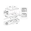 Whirlpool-GOA-6423NB-Ambient-Urban-Piano-cottura-a-gas-cm-60-nero