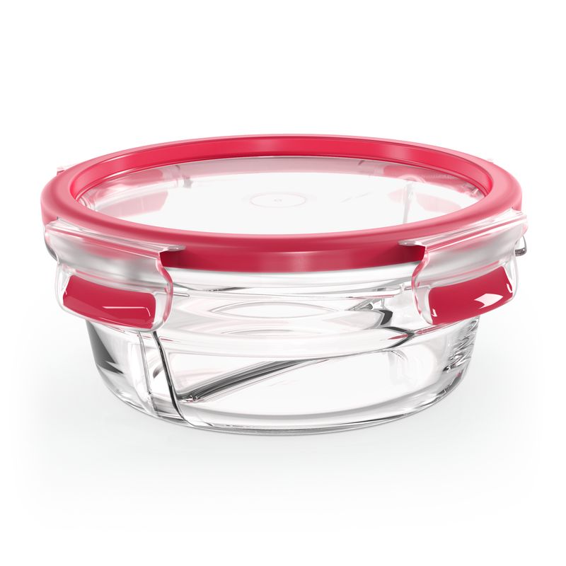 Emsa-Clip-e-Close-N1040200-Recipiente-per-Cibo-Rotondo-Scatola-0.55-Litri-Trasparente