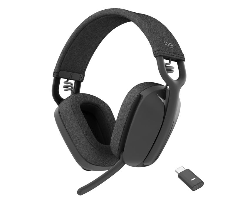 Logitech-Zone-Vibe-Auricolare-Wireless-A-Padiglione-Musica-e-Chiamate-Bluetooth-Grafite