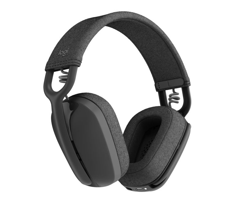 Logitech-Zone-Vibe-Auricolare-Wireless-A-Padiglione-Musica-e-Chiamate-Bluetooth-Grafite