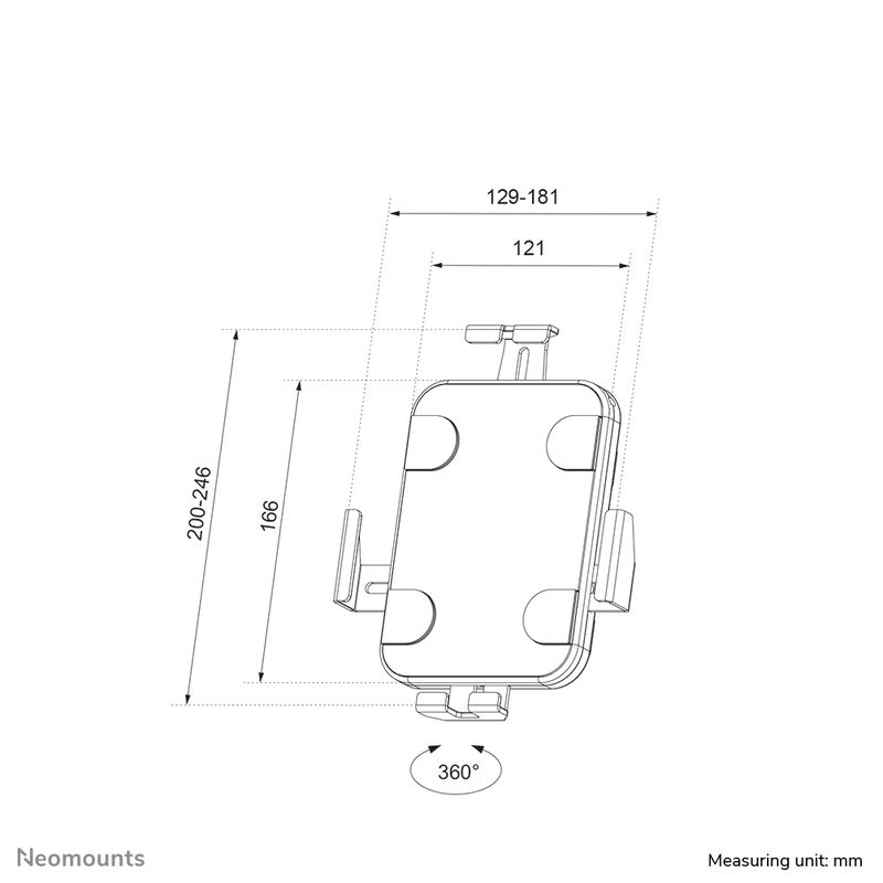 Neomounts-by-Newstar-porta-tablet-da-parete