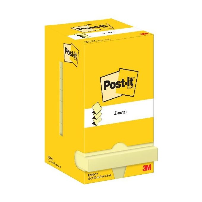 Post-It-Confezione-12-Z-Note-Giallo-76x76mm