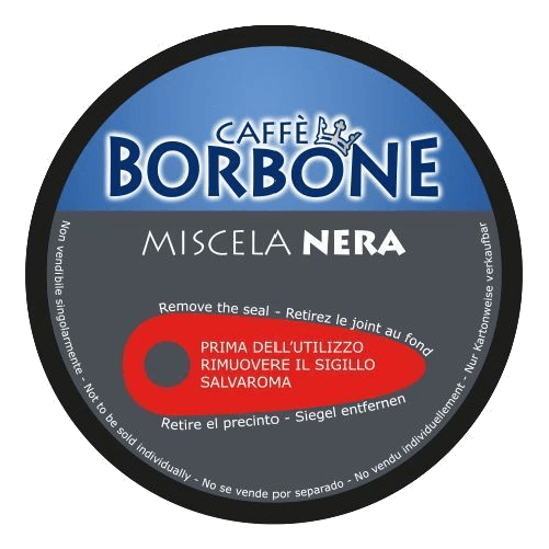 CAFFÈ BORBONE DOLCE RE - MISCELA NERA - Box 90 CAPSULE COMPATIBILI DOLCE GUSTO da 7g