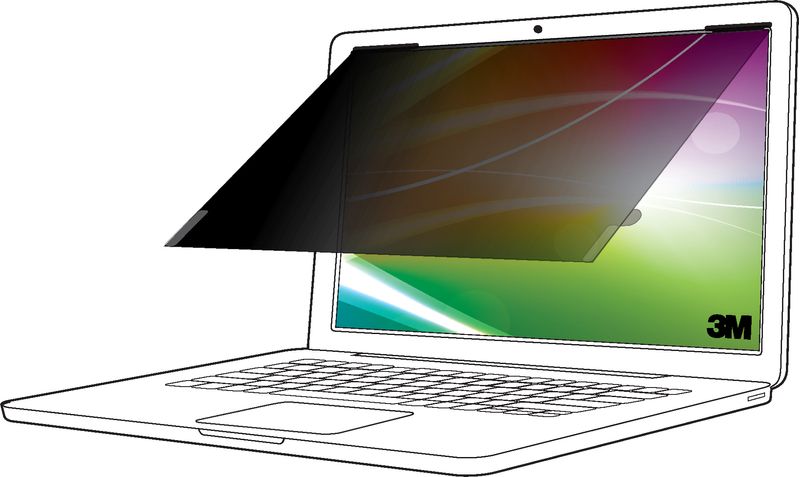 3M-BP133W1B-Schermo-Anti-Riflesso-Filtro-per-la-Privacy-Senza-Bordi-per-Display-13.3--
