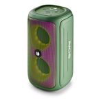 Ngs ROLLER BEAST GREEN - Potente Altoparlante Portatile da 32 W Compatibile con Bluetooth 5.0 e Tecnologia TWA