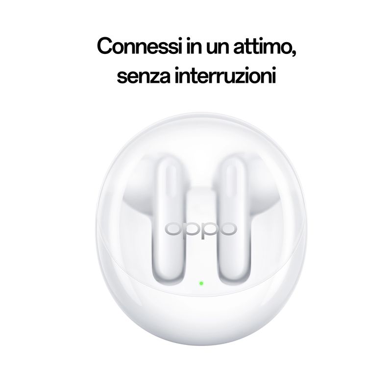 Oppo-Enco-Air3-Auricolari-True-Wireless-Bluetooth-5.3-Cancellazione-del-rumore-Bianco