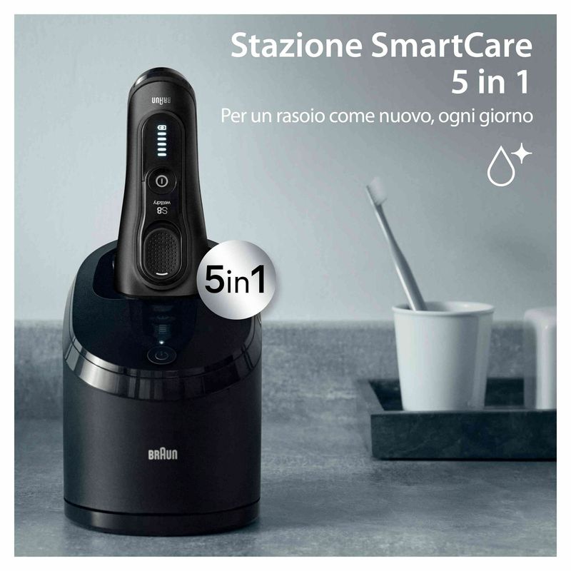Braun-Series-8-8560cc-System-WeteDry-Rasoio-Elettrico