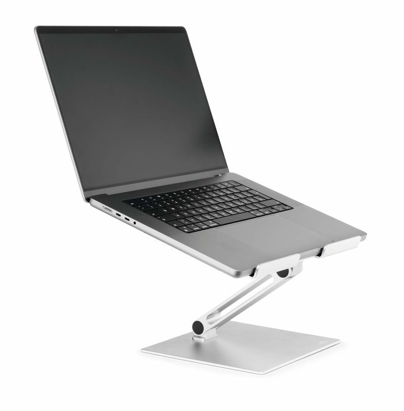 Durable-Laptop-Stand-Rise-Supporto-per-Laptop-Argento