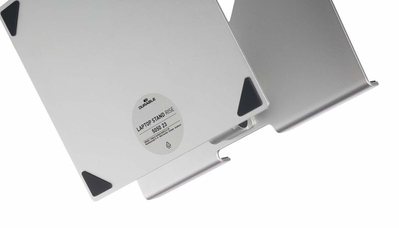 Durable-Laptop-Stand-Rise-Supporto-per-Laptop-Argento