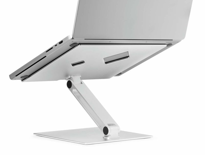Durable-Laptop-Stand-Rise-Supporto-per-Laptop-Argento