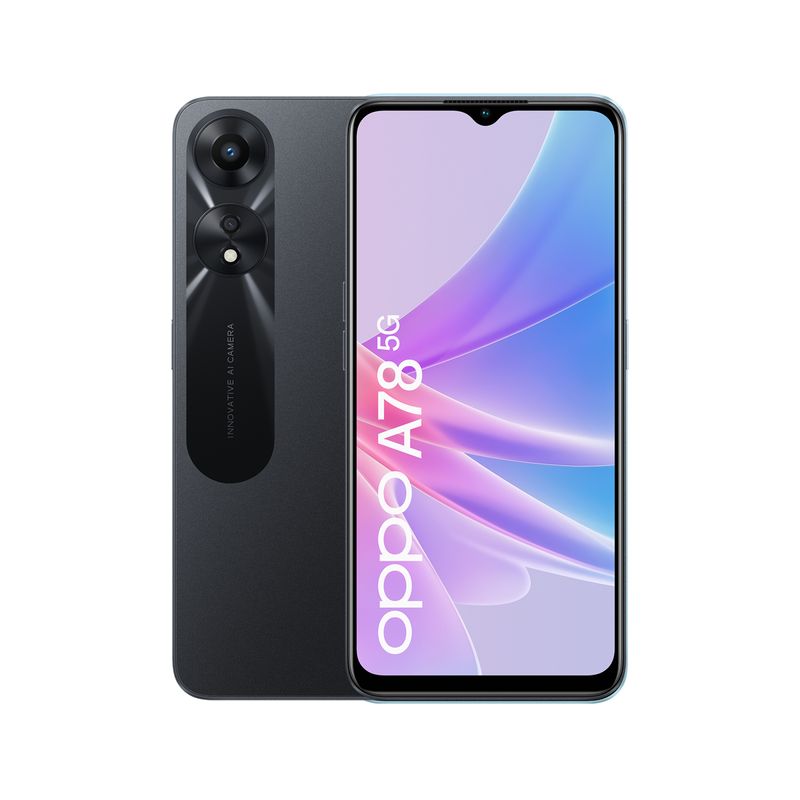 Oppo-A78-5G-4Gb-128Gb-6.56”-Dual-Sim-Glowing-Black