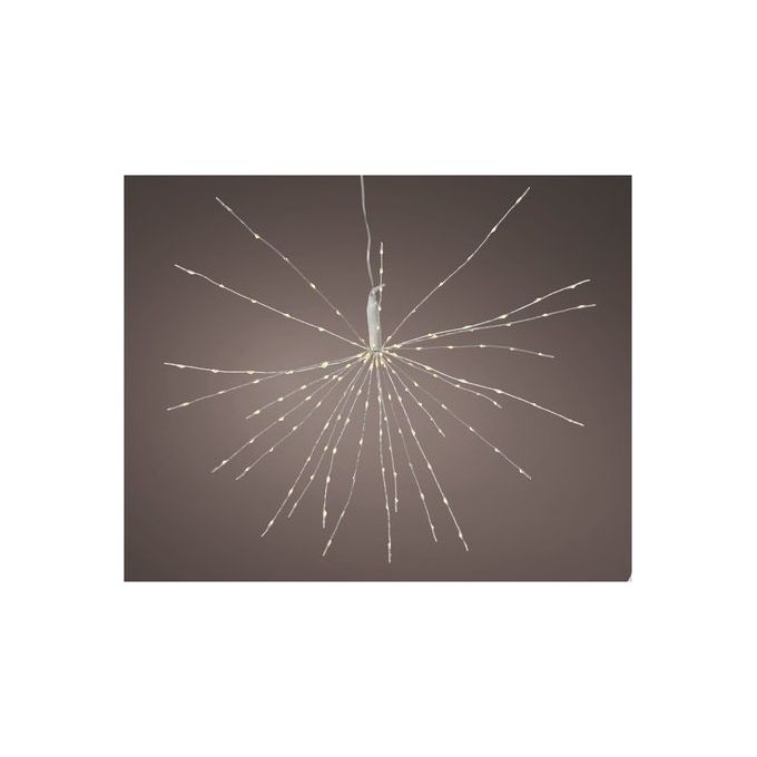 Kaemingk-Decoro-Lumineo-Ramo-Micro-Led-con-Giochi-Luce-Silver
