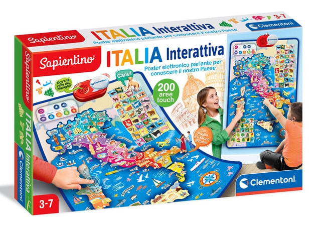 Clementoni-Sapientino-Mappa-Italia-Interattiva