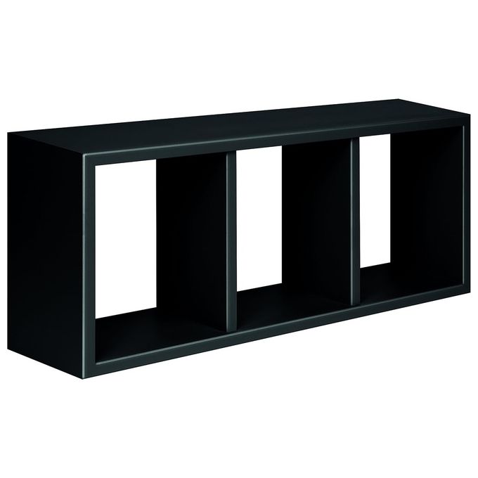 mensola-tripla-tristano-nero