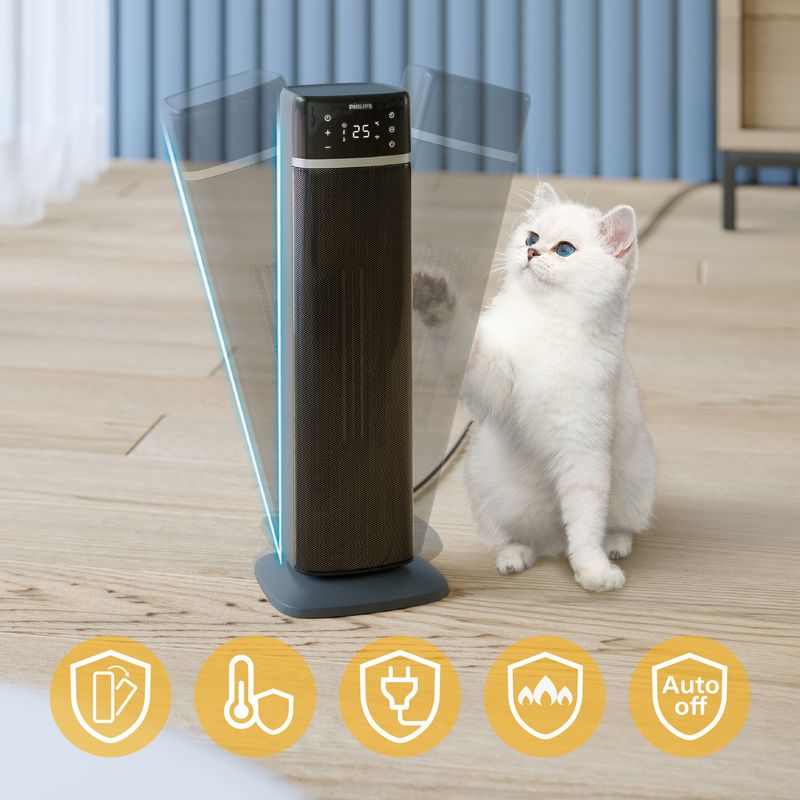 Philips-5000-series-CX5120-Termoventilatore-Torre-2000W-App-di-Monitoraggio-Qualita--dell-Aria