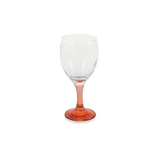 Set-6-calici-in-vetro-con-base-colorata-300ml-Valencia-Color