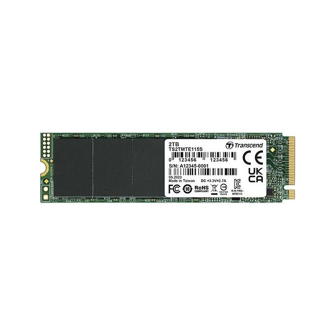 Transcend-115S-Ssd-1Tb-Interno-M.2-2280-Due-Lati-PCIe-3.0-x4--NVMe-