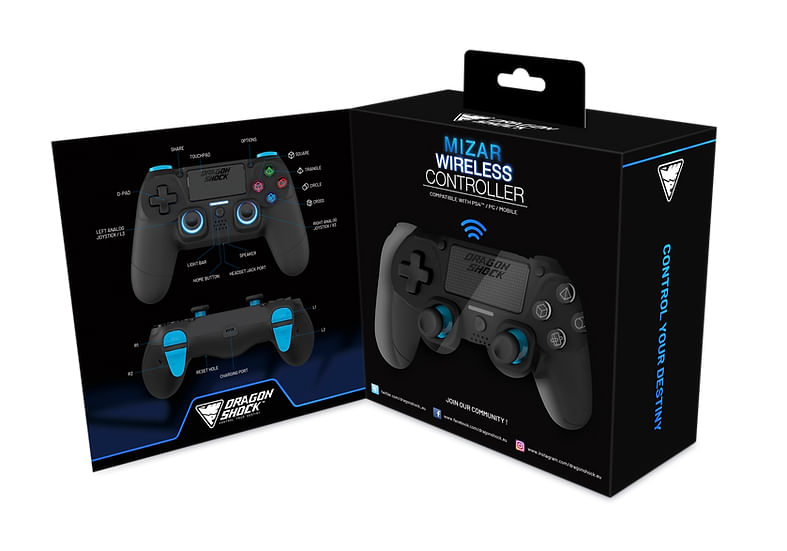 Dragon-Mizar-Wireless-Black-per-PlayStation-4