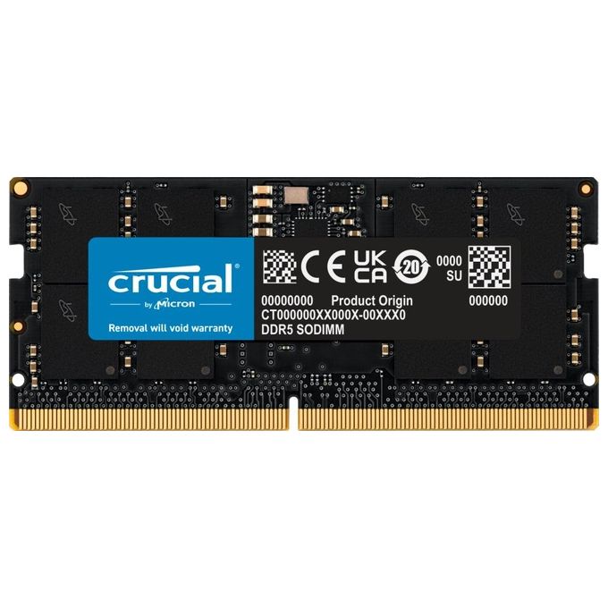Crucial-SORAM-D5-5600-24GB-CL46-24Gb-Memoria-Ram-DDR5-5600-MHz-Data-Integrity-Check