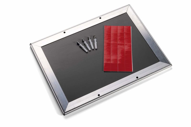 Durable-Cornice-a-Scatto-Alluminio-A3-Argento