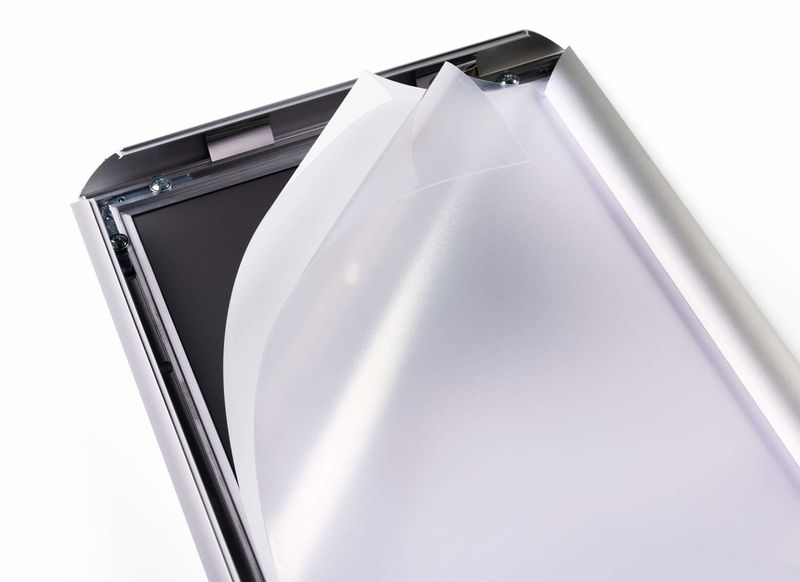 Durable-Cornice-a-Scatto-Alluminio-A3-Argento