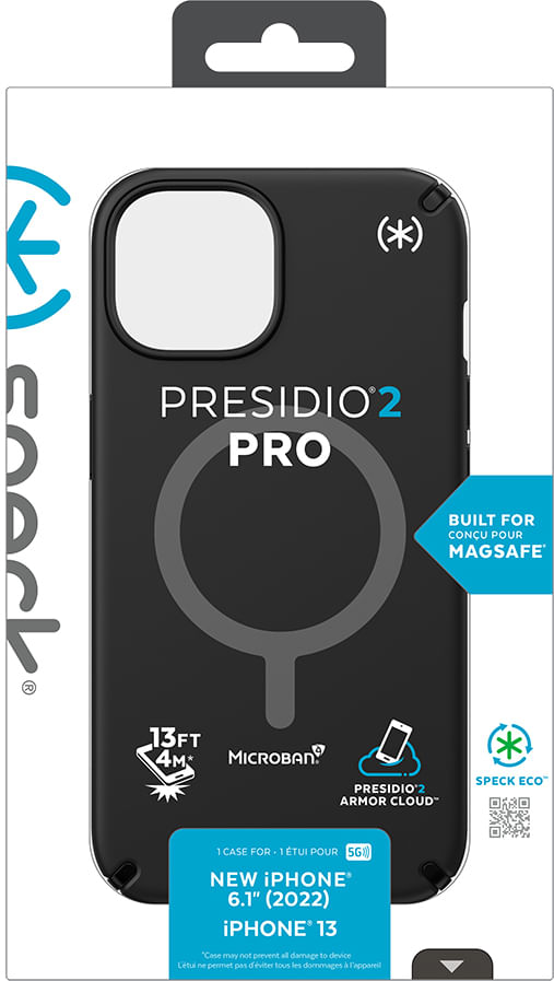 Speck-Presidio-2-Pro-Custodia-per-iPhone-14-Nero
