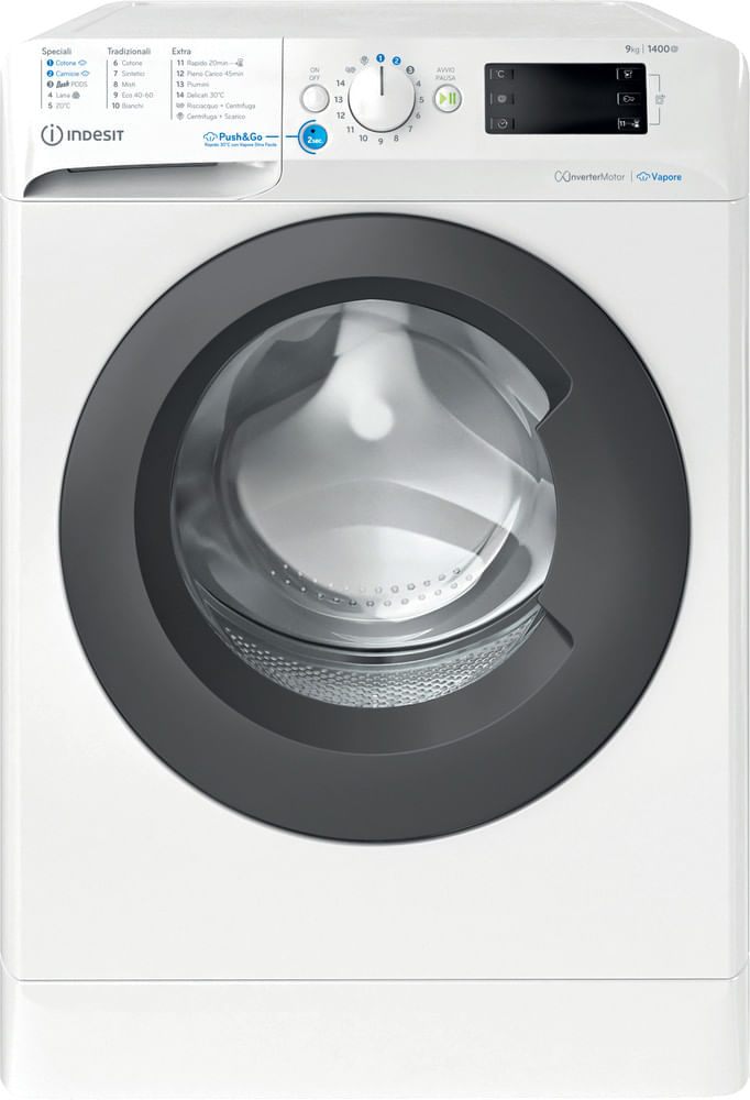 Indesit-BWE-91496X-WKV-IT-Lavatrice-a-Libera-Installazione-Caricamento-Frontale-9Kg-1400-Giri-Classe-Energetica-B