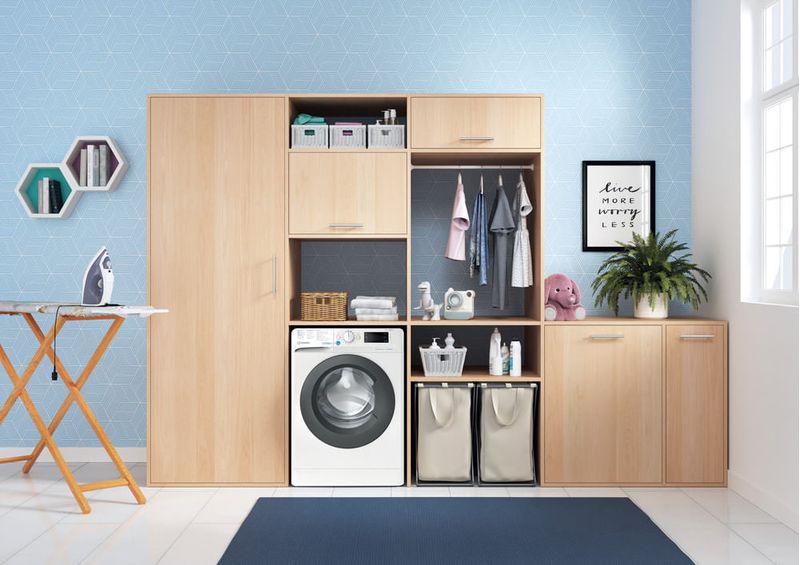 Indesit-BWE-91496X-WKV-IT-Lavatrice-a-Libera-Installazione-Caricamento-Frontale-9Kg-1400-Giri-Classe-Energetica-B