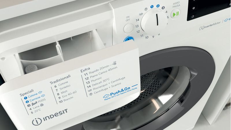 Indesit-BWE-91496X-WKV-IT-Lavatrice-a-Libera-Installazione-Caricamento-Frontale-9Kg-1400-Giri-Classe-Energetica-B