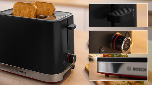 Bosch-TAT4M223-Tostapane-950W-Funzione-Griglia-Acciaio-Inox-Nero