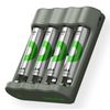 GP-Batteries-ReCyko-B441-4-Port-Modello-USB-Caricabatterie-con-4xAAA-NiMh-850mAh