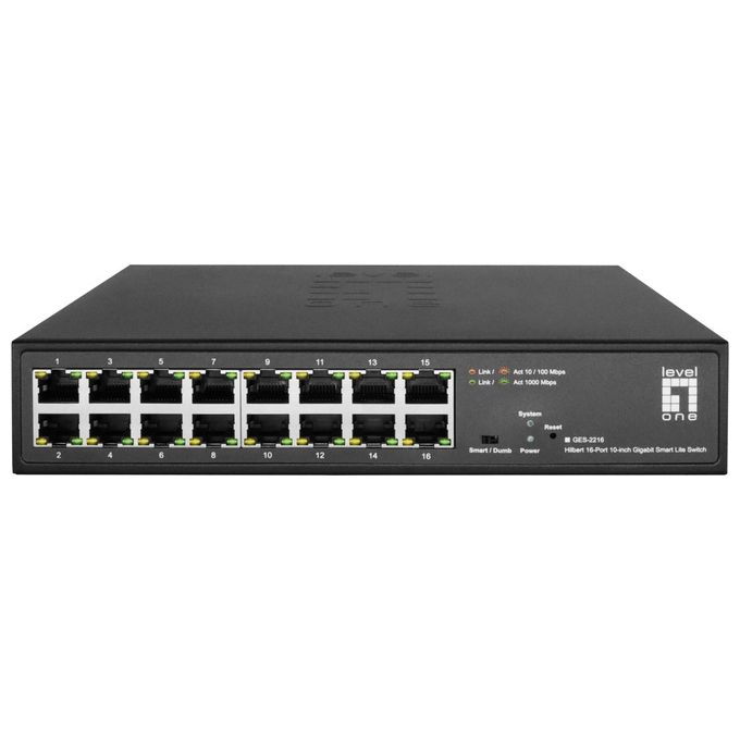 LevelOne-GES-2216-Switch-Hilbert-16-Porte-Gigabit-Smart-Lite-10--
