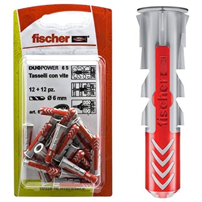 Fischer Tassello Duopower 10x50mm K 8 Pezzi